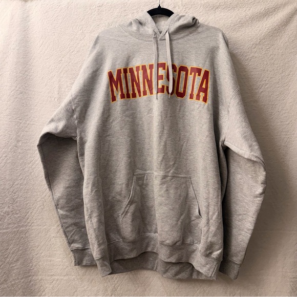 Gray University of Minnesota Hoodie | U of M Hoodie | S - Picture 2 of 4